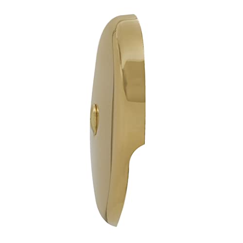 Westbrass Pull & Drain Sch. 40 PVC Bath Waste with One-Hole Top Elbow, Polished Brass, D49721-03 - color: Polished Brass, size: 1 Pack