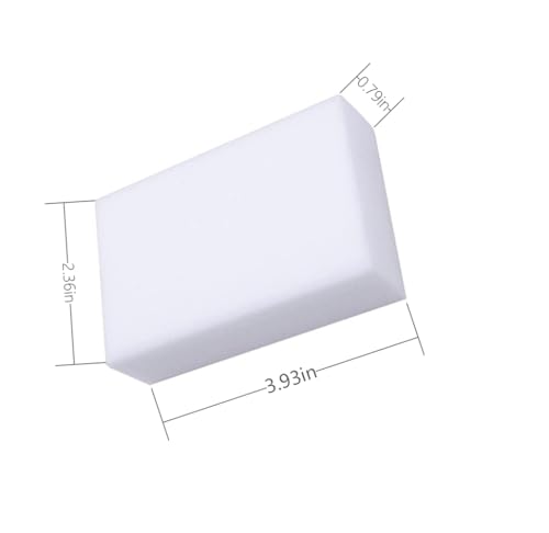 Melamine Sponge,150PCS Magic Sponges Eraser,Melamine Foam Eraser Cleaner for Kitchen,Bathroom,Bathtub, Floor, Baseboard,Wall,Furniture (150PCS, 3.93x2.36x0.79in) - color: 150pcs