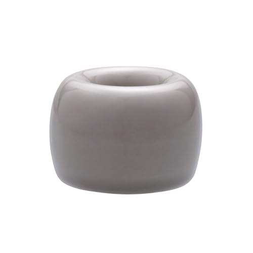 Muji Porcelain Toothbrush Stand (Gray) - color: Gray