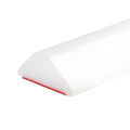 Duzzy 75 Inch Collapsible Shower Water Dam, Shower Threshold Water Stopper Barrier and Retention System and Keeps Water Inside Threshold Dry and Wet Separation, Suitable for Bathroom & Kitchen - color: White, style: 75 Inch