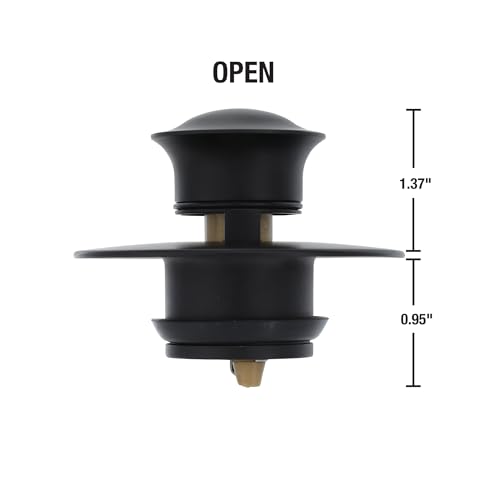 Danco EZ Drain Cover in Matte Black, (12355) - color: Matte Black