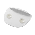 Empava Bath Pillows for Tub, Bathtub Pillow with Neck, Head, Shoulder and Back Support, Anti-Slip Suction Cups, PU Material, Durable, Smooth, Suitable for 59JT319 Bathtubs, White - style: 59JT319