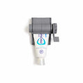Toothpaste Dispenser, One-Hand Operation, Wall Mounted, Quick Installation. (Grey/Black)