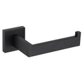 Toilet Paper Holder Matte Black, Angle Simple Stainless Steel Bathroom Tissue Roll Hanger, Open Sided Toilet Tissue Holder Wall Mount - color: Matte Black