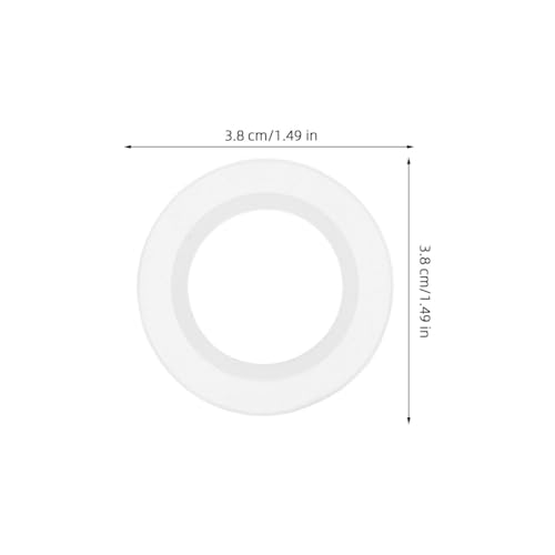 10Pcs Silicone Bathtub Drain Plug Gaskets Universal Sink Seal Rings Basin Washer Leakproof Bathroom Plumbing Accessories 1.49In