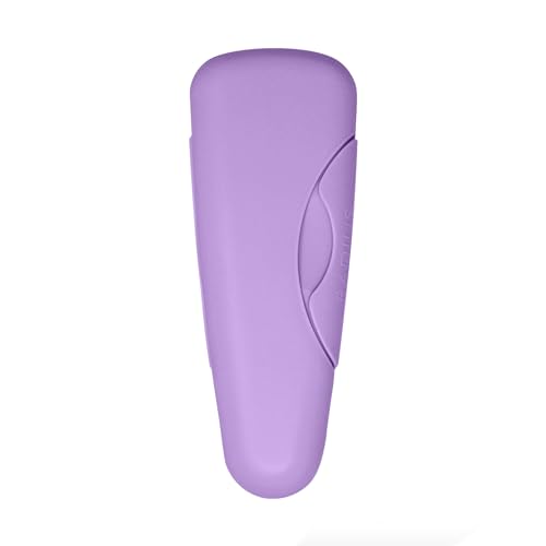 RADIUS Razor Travel Case, BPA-Free Recycled Plastic, Portable for Bathroom, School, Home, Camping - Lavender - color: Lavender