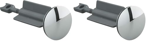 KOHLER Genuine Part GP1037021-CP POP-UP Stopper with Plastic STEM,Chrome (Pack of 2) - size: 1 Count (Pack of 2)