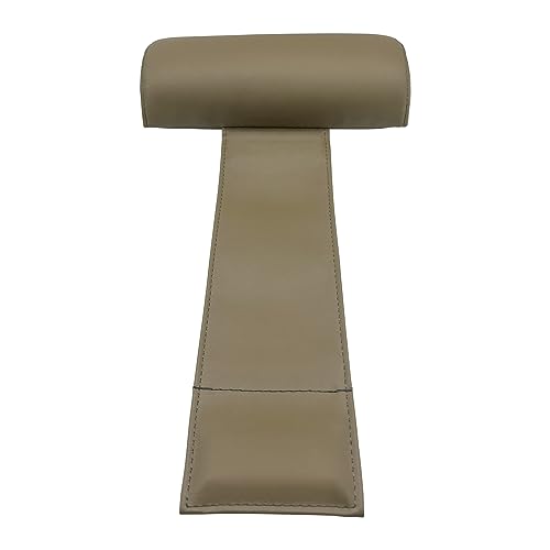 Poolzilla Universal Beige Spa Pillow, (1 Pack) Made of Soft Foam for Outdoor Hot Tubs and Chaise lounges - Adjustable Headrest and Weighted that Fits Any Spa - size: 1 Pack, style: Beige