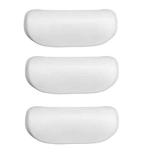 3-Pack 1411501 77228 Spa Neck Pillow for Hot Spring Highlife Series From 2014-Current, 14" L X 5.5"W, Cool Gray, Hot Tub Head Rest Pillows for Watkins Five Years Free Replacement
