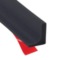 Shower Threshold Water Dam Barrier, Self Adhesive Silicone Waterproof Barrier Bathroom and Kitchen Shower Water Guard for Dry and Wet Separation Caulk Seal Strip Edge Trim (39Inch, Balck) - color: Balck, style: 39Inch