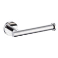 TASTOS Polished Chrome Toilet Paper Holder SUS304 Stainless Steel, Modern Round Tissue Roll Holders Wall Mount, Toilet Paper Roll Dispenser Bathroom 5 inch TP Holder for Kitchen Washroom - color: Polished Chrome