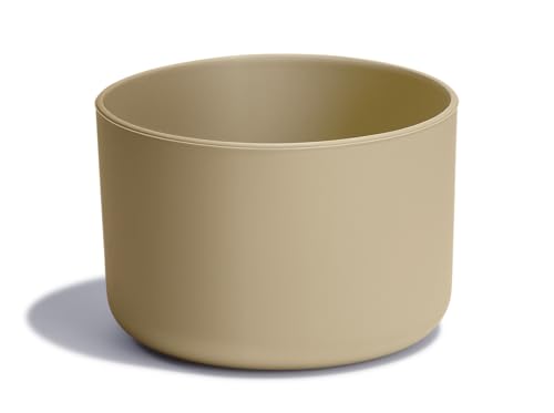 Hydro Flask Tumbler Boot – Bottom Protector Sleeve – Silicone Tumbler Accessory Medium Oat Tan - color: OAT, style: Medium (Fits 32-40 Oz Tumblers)