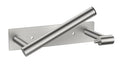 FORIOUS Toilet Paper Holder Wall Mount, Stainless Steel Rustproof Double Post Pivoting Tissue Roll Holder for Bathroom, Commercial Toilet Paper Dispenser (Stainless Steel, Modern Square 1 Pack) - color: Stainless Steel