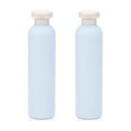 8.8 oz Travel Shampoo Bottles, Refillable Flip Cap Squeeze Bottles for Toiletries, Large Leakage-proof Travel Shampoo and Conditioner Bottles (Blue) - color: Blue, size: 260ml/8.8oz