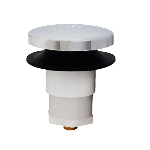 Westbrass 79338MOCP Replacement Tip-Toe Bathtub Drain Stopper with 3/8" Stem, Polished Chrome - size: 1 Pack, style: 3/8" Stem