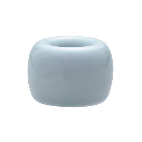Muji Porcelain Toothbrush Stand (Blue) - color: Blue