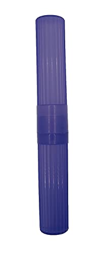 American Comb Toothbrush Holder - Purple, Made in USA, with Ventilation Holes, for Toothbrush Covers, Toothbrush Holder, Toothbrush Soft, Durable Design, Hygienic Bathroom Accessory - color: Purple