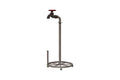 Creative Co-Op Rustic Metal Faucet Paper Towel Holder - color: Rust, style: Paper Towel Holder