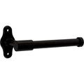 Franklin Brass Calloway (1-Pack) Toilet Paper Holder Matte Black Euro Tissue Roll Holder Single Post Toilet Tissue Holder Wall Bathroom Accessories Bath Organization/Storage CLWY51-MB - color: Matte Black