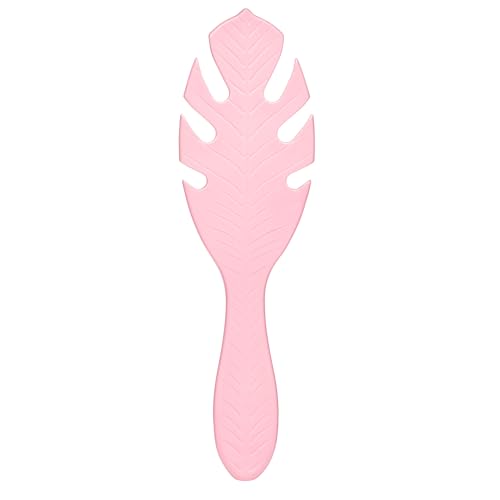 Wet Brush Go Green Hair Detangler Brush, Pink - Detangling Hair Brush - Ultra-Soft IntelliFlex Bristles Glide Through Tangles & Gently Loosens Knots While Minimizing Pain, Split Ends & Breakage - color: Pink, size: 1 Count (Pack of 2)