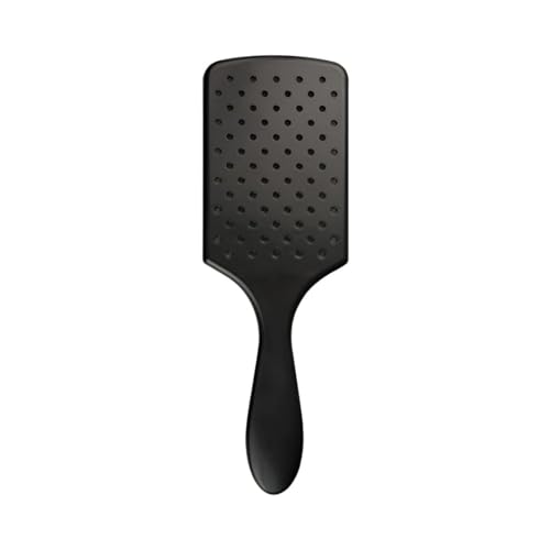 Wet Brush Paddle Detangler Hair Brush, Black, Ultra-Soft IntelliFlex Bristles with AquaVent Design, Great For Treatment & Mask Application, Women, Men, Wet, Dry and Damaged Hair - color: Black, size: 1 Count (Pack of 1)