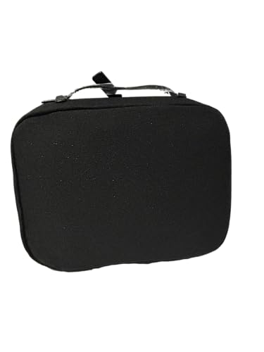 GIORGIO ARMANI MEN Canvas Toiletry BLACK Zip Travel Pouch Fragrance Bag (9.5L X 7H X 2W) - MEN 1840