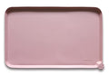 Hoki Found L Silicone Non Slip Pet Food Mats - Placemat for Dog Cat - Waterproof Dog Cat Food Mats - Carpet Friendly - Neutral Pink - color: Neutral Pink, size: 22" x 14"