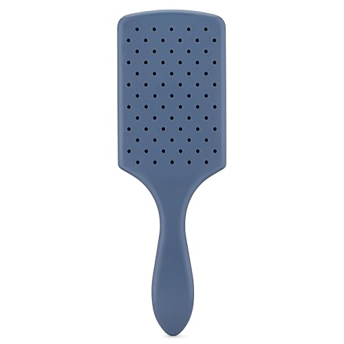 Wet Brush Paddle Detangler Hair Brush, Elemental Blue, Ultra-Soft IntelliFlex Bristles with AquaVent Design, Great For Treatment & Mask Application, Women, Men, Wet, Dry and Damaged Hair - color: Elemental Blue, size: 1 Count (Pack of 1)