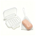 Soap Holder Container, Portable Bar Soap Saver Scrubber Case for Bathroom and Kitchen (Transparent) - color: Transparent