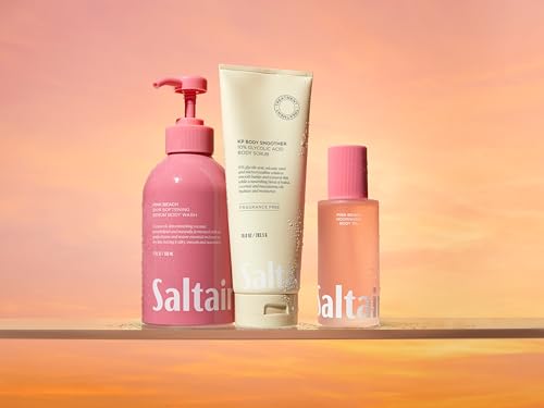 Saltair KP Body Scrub. 5% Glycolic Acid Treatment with Volcanic Sand and Plant Moisturizers. Fragrance-Free Physical Chemical Exfoliator. Exfoliating Body Scrubber for Rough Bumpy Skin, 10oz. - style: 5% Glycolic Acid Strength