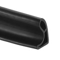 uxcell Flexible Shower Water Barrier, 39" TPE Shower Edge Water Stopper Blocker Splash Guard for Bathtub Sink Washing Machine Dry and Wet Separation, 0.79"W x 1.18"H, Black - color: Black, size: 39"L x 0.79"W x 1.18"H