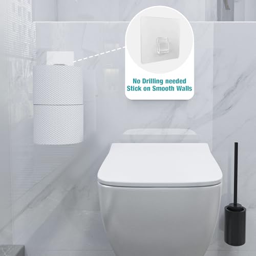 Conworld Toilet Paper Holder for 2 Roll Tissue, Over The Tank Toilet Paper Holder, Stainless Steel Rustproof Toilet Paper Storage Wall Mount, for Rv, Bathroom Storage and Organization, Silver, 1 Pack - color: Silver,hold 2 Rolls-1 Pcs