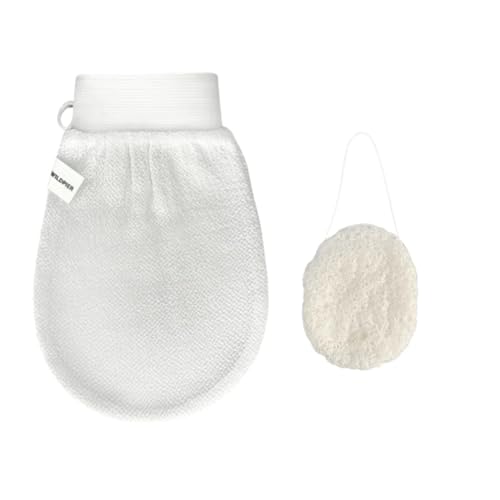 Wildpier Deep Exfoliating Glove and Konjac Sponge Bundle - style: Bundle