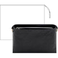 Handbag Organizer Insert for LV Toiletry Bag, Custom Fit Inside Premium Lightweight WaterResistant Purse Insert with Cup Holder Accessories (Matte Black, Fits-Toiletry 26) - color: Matte Black