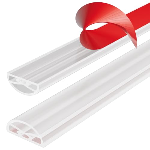39Inch New Shower Threshold Water Dam Barrier,Collapsible Self-Adhesive Silicone Shower Water Guard for Bathroom Bathtub and Kitchen,Shower Water Blocker Suitable for Wheelchair Acces(Transparent) - color: Transparent, size: 39 Inch