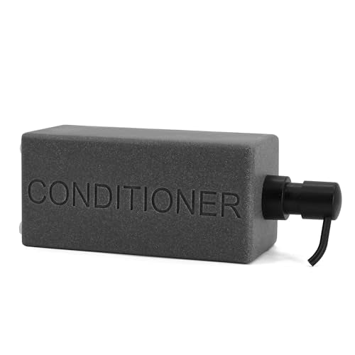 Rectangular Resin Dispenser Premium Bathroom Shampoo Conditioner Body Wash Bottle Modern Refillable Pump Design - color: Gray