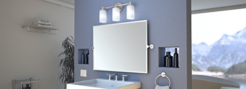 Gatco 1437SN Latitude II Standing Toilet Paper Holder, Freestanding Bathroom Tissue Roll Stand for Floor Placement, Satin Nickel, 22 Inch - color: Satin Nickel