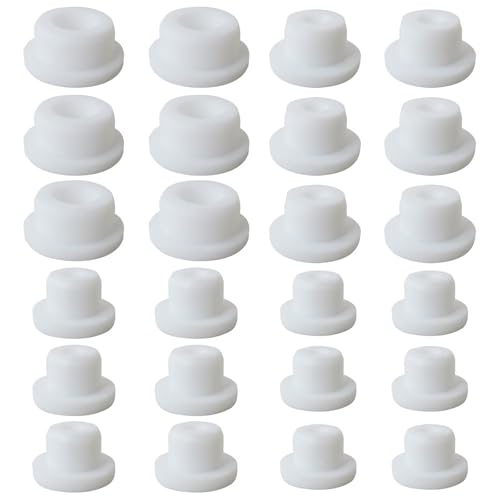 Bathtub Jet Covers for 12mm 14mm 16mm 22-23mm Bathtub Hole Diameter, Silicone Hole Plug (4 Size T13,T15,T17,T24, Each Size 6pcs, Total 24pcs a Set) by YTXXDEUS