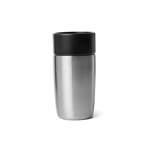 YETI Rambler 8 oz Travel Bottle, Stainless Steel, Vacuum Insulated with Leakproof Commuter Cap, Stainless - color: Stainless, size: 8 Ounces