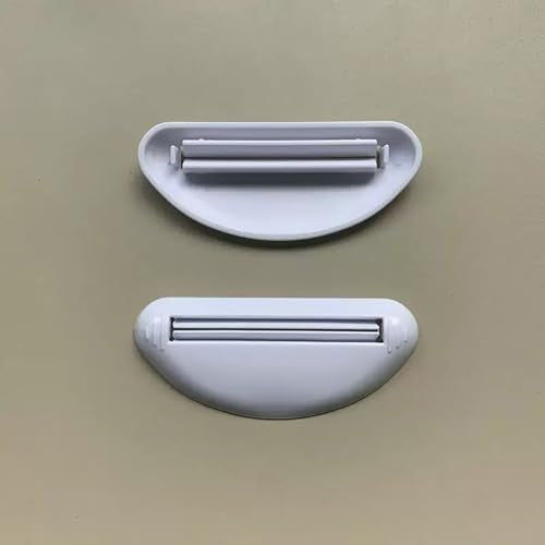 4Pcs Toothpaste Tube Squeezer Quad Pack - Suitable for Travel & Home Use Red+White+Black+Blue