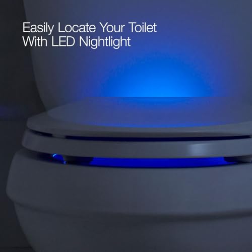 KOHLER CACHET® Nightlight Soft Close Toilet Seat Elongated, ReadyLatch®, Grip-Tight Hardware, SANDBAR (Pack of 2) - color: Sandbar, size: Elongated (Pack of 2)