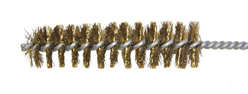 27" Deep Fryer Cleaning Brush – Straight High-Temp Commercial Kitchen Tool - Heavy Duty Brass Bristles - Heat Resistant to 750F for Food Debris - Deep Fryer Cleaner Made in USA by FryOilSaver Co. B52C - style: Straight