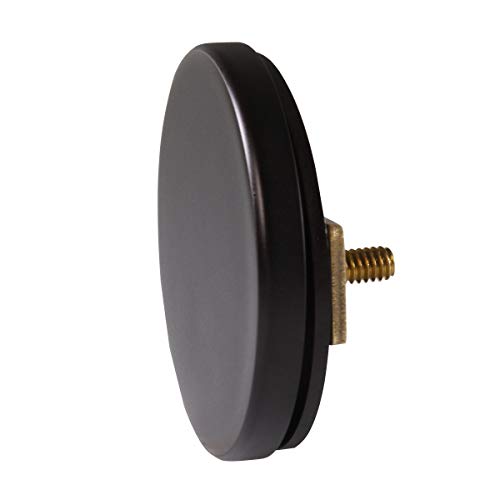 Westbrass Floating No-Hole Overflow Faceplate, Oil Rubbed Bronze, D980R-12 - color: Oil Rubbed Bronze, size: 1 Pack