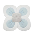 PandaEar Baby Bath Pad for Infant Newborn | Soft Flower Petals for Sink Bathtub Essentials Shower Gift (Blue) - color: Blue