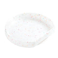 Bumkins Toddler and Baby Suction Plate, Silicone Grip Dish for Babies and Kids, Baby Led Weaning, Children Feeding Supplies, Non Skid Sticky Bottom, Platinum Silicone, 6 Months Up, Vanilla Sprinkles - color: B6 Vanilla Sprinkle-GP
