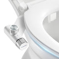 Non-Electric Bidet Attachment for Toilet Seat, Daul Clean Nozzles 3 Modes Adjustable Water Pressure Bidet Toilet Seat Attachment with Pressure Controls Feminine/Posterior Wash (TT17N)