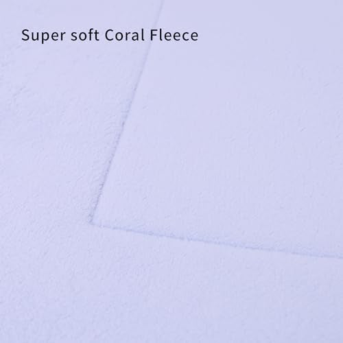 Bathroom Rugs, High Density Memory Foam Bath Mat, Absorbency & Non-Slip, Easy Care, Machine Washable Bath Mats for Bathroom, Shower&Tub, Modern Coral Velvet (Sky Blue, 17" x 24") - color: New Sky Blue, size: 1'5" x 2' (Rectangular)