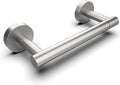 RARXTR Bathroom Toilet Paper Holder Wall Mount SUS304 Stainless Steel Double Post Pivoting Toilet Paper Roll Holder Wall Mounted for Bathroom RV Commercial Toilet Tissue Dispensers, Brushed Nickel - color: Brushed Nickel, size: Wall Mount
