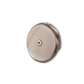 Single Hole Bathtub Drain Overflow Plate with One Matching Screws, Easy to Install, Satin Nickel - color: Satin Nickel