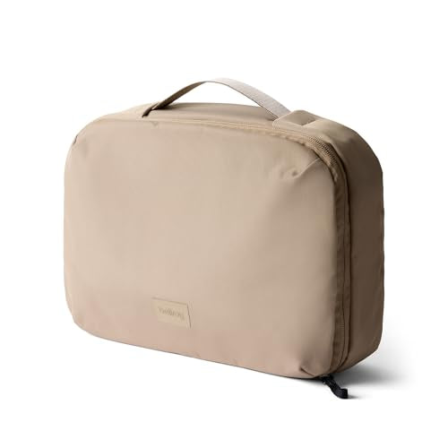 Bellroy Hanging Toiletry Kit Plus (8 Liter Travel Hanging Toiletry Bag) - Stone - color: Stone